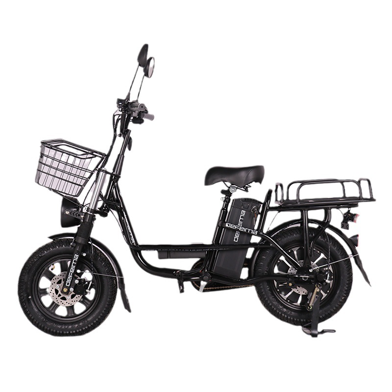 16-Inch Yilan Princess Electric Bicycle Wholesale &ndash; Black Export Custom Model